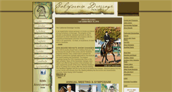Desktop Screenshot of california-dressage.org